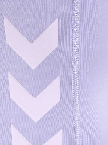 Hummel Skinny Sports trousers in Purple