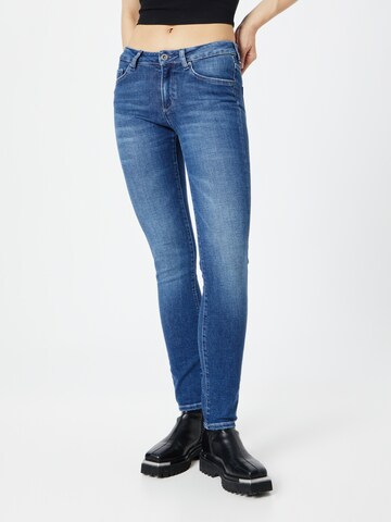 MUSTANG Slimfit Jeans 'Shelby' in Blauw: voorkant