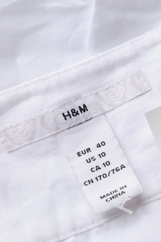 H&M Minirock L in Weiß