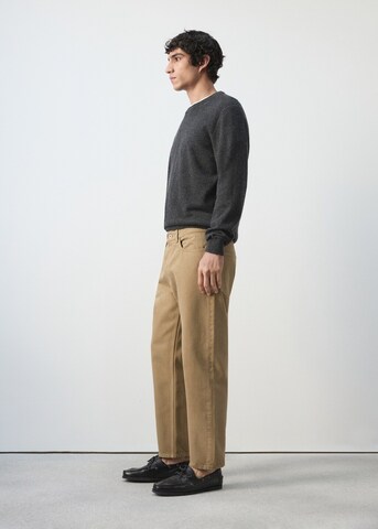 MANGO MAN Regular Jeans 'Sammy' in Beige