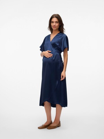 Vero Moda Maternity Jurk 'VMMJane' in Blauw: voorkant