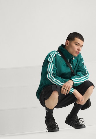 ADIDAS ORIGINALS Sports jacket 'FC Liverpool Terrace Icons' in Green