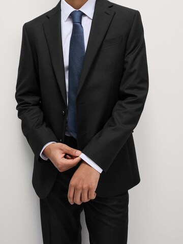 Coupe regular Veste de costume Marks & Spencer en noir