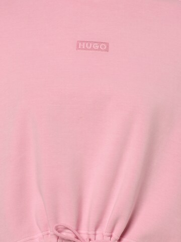 HUGO Blue Sweatshirt in Pink