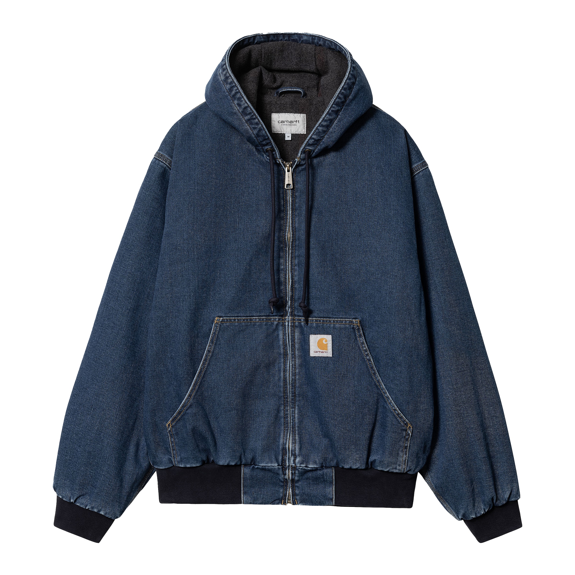 Carhartt WIP Sweatjacke in Blau: Vorderseite