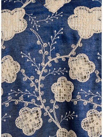 Camicia da donna 'Mlaniva' di Zizzi in blu