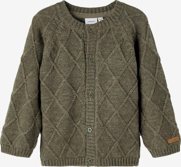 NAME IT Knit Cardigan 'Rilla' in Green: front