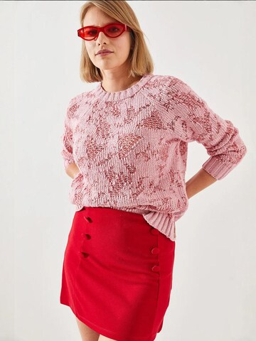 Bianco Lucci Pulóver 'Pullover' - rózsaszín