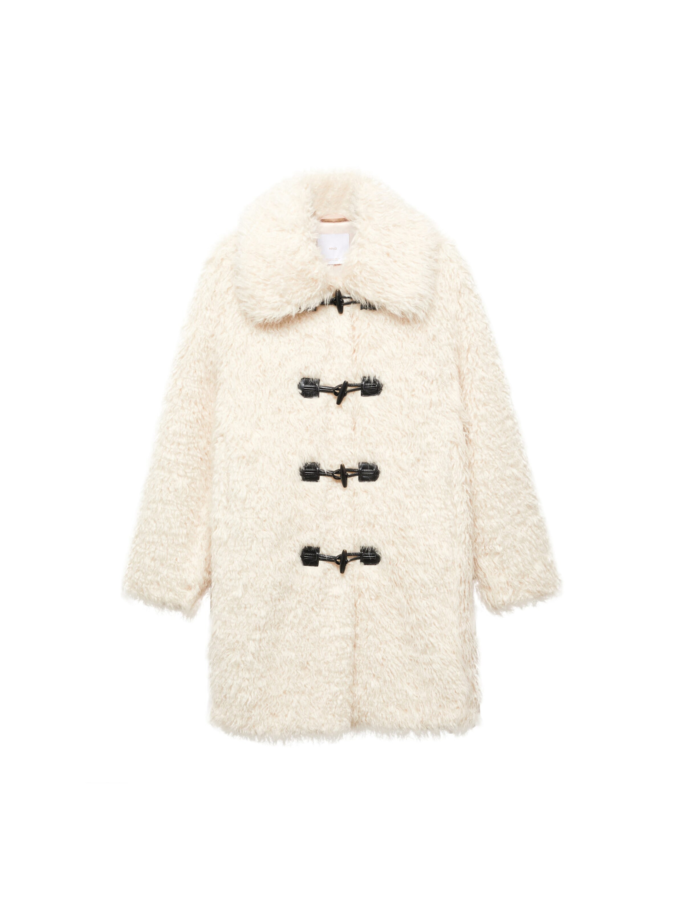 Manteau mi saison Keratin MANGO en Blanc Casse ABOUT YOU