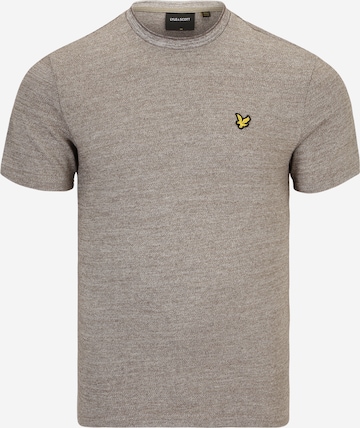 T-Shirt 'End On End' Lyle & Scott en beige : devant