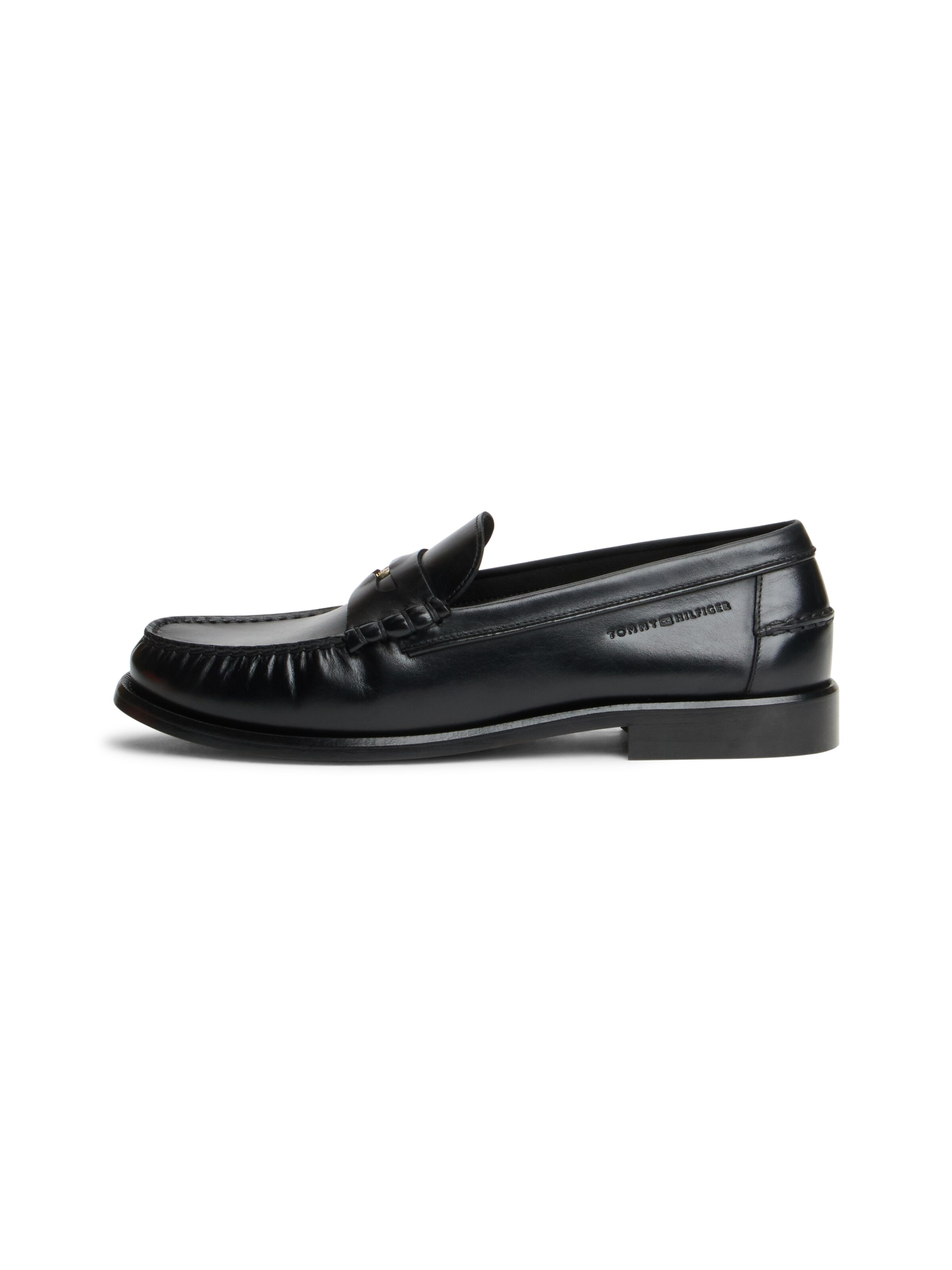 TOMMY HILFIGER Slipper in Schwarz: Vorderseite