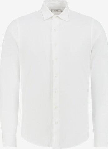 Shiwi - Regular Fit Camisa 'Pablo' em branco: frente