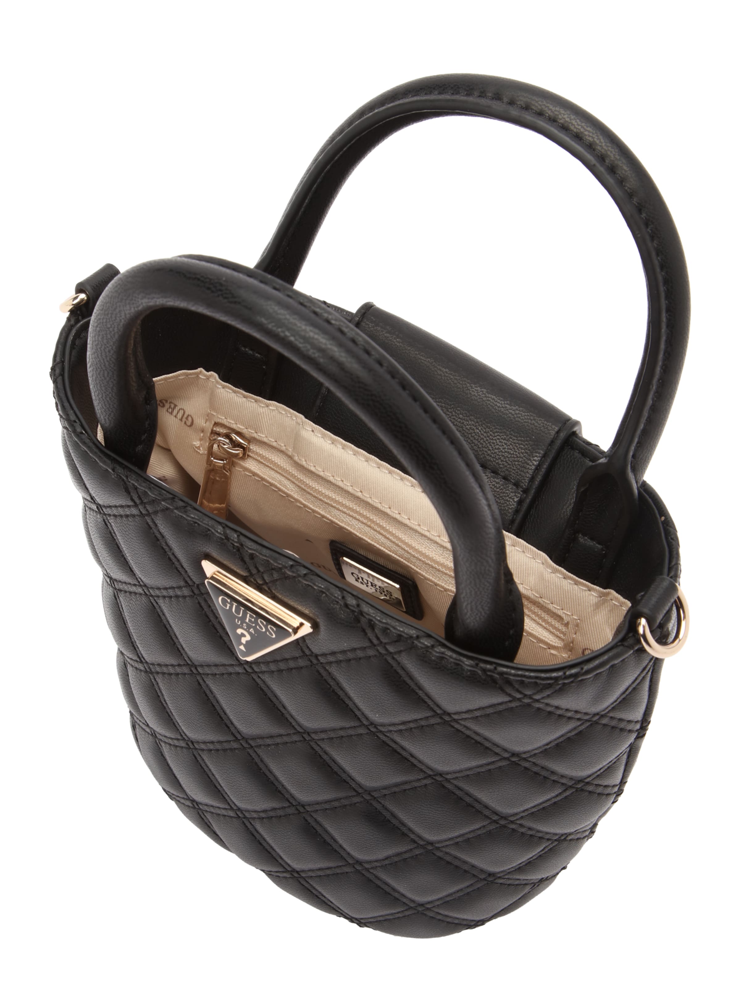 GUESS - Bolso de mano 'GIULLY II' en negro