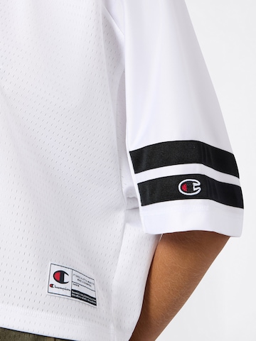 Tricou de la Champion Authentic Athletic Apparel pe alb