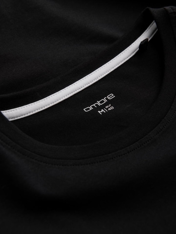 Ombre Shirt in Black