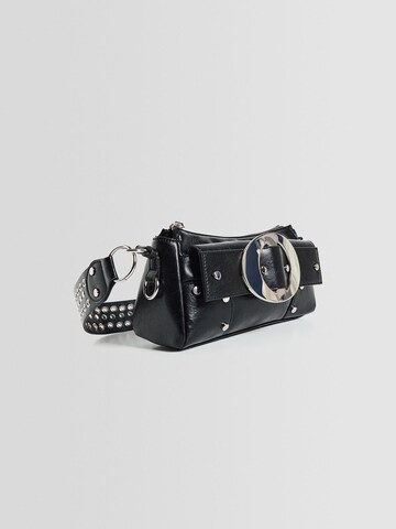 Bershka Shoulder bag in Black