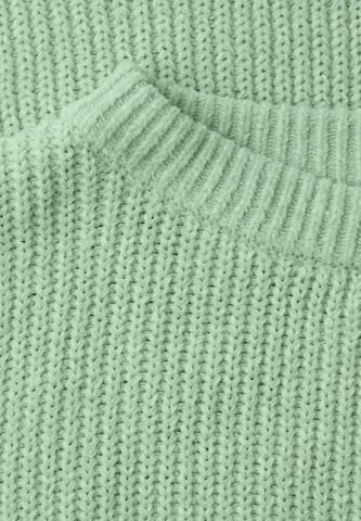 STREET ONE Sweater 'Chenille' in Green