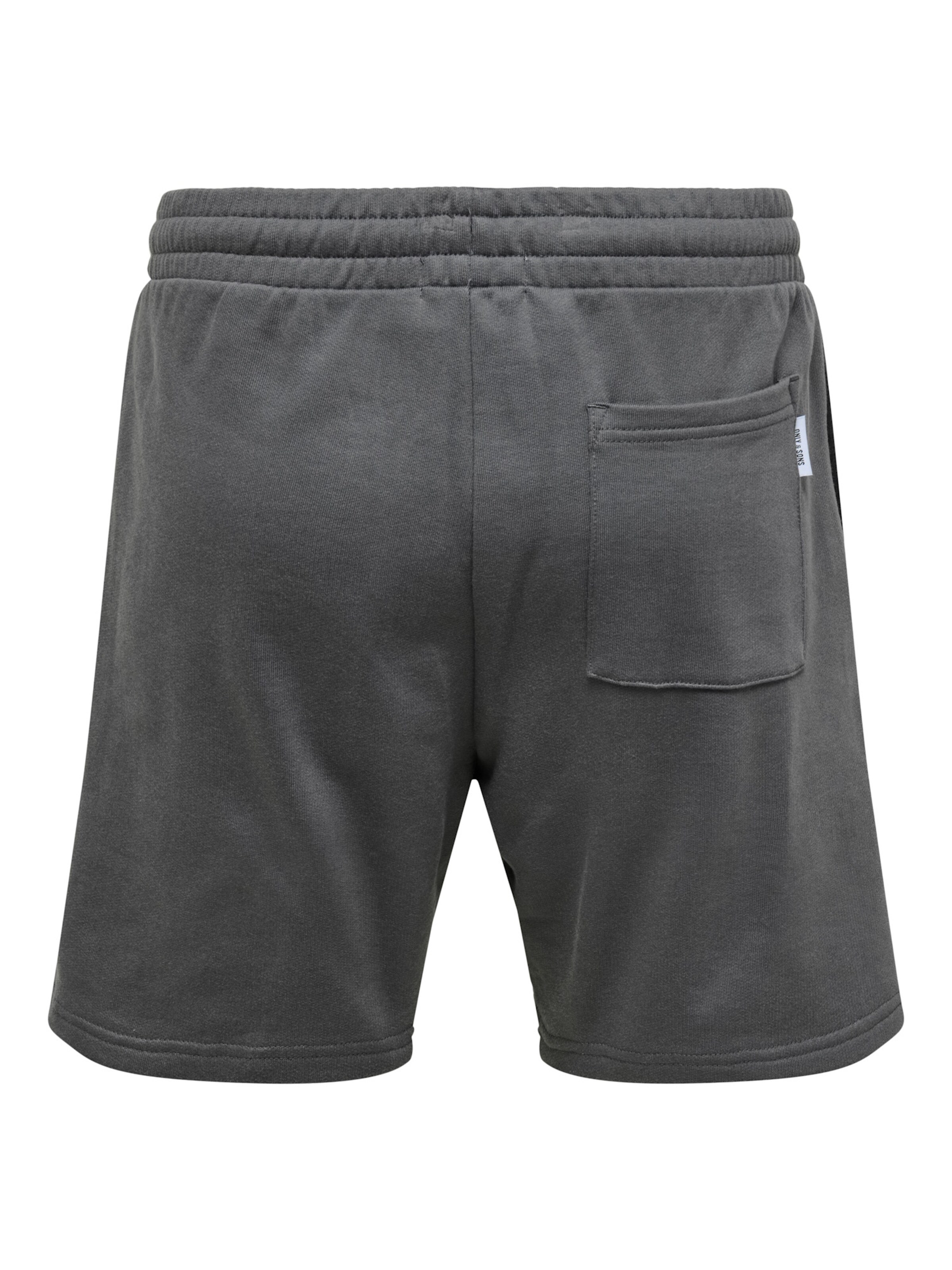Only & Sons Regular Shorts 'Les Classiques' in Grau
