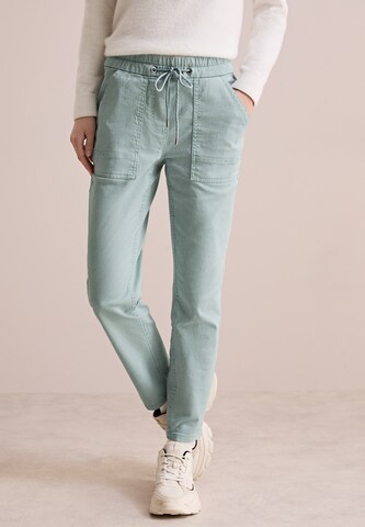 CECIL Slimfit Hose in Grün: Vorderseite