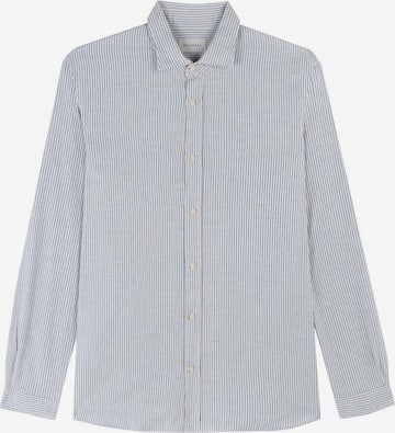 Coupe regular Chemise 'Sawyer' Scalpers en bleu : devant