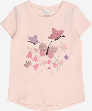 T-Shirt Lindex en rose : devant