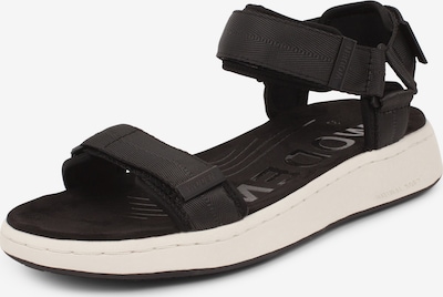 Sandale ' Line ' WODEN pe negru, Vizualizare produs