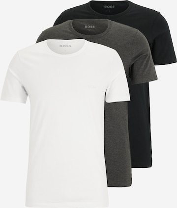 pilka BOSS Black Apatiniai marškinėliai 'Classic': priekis