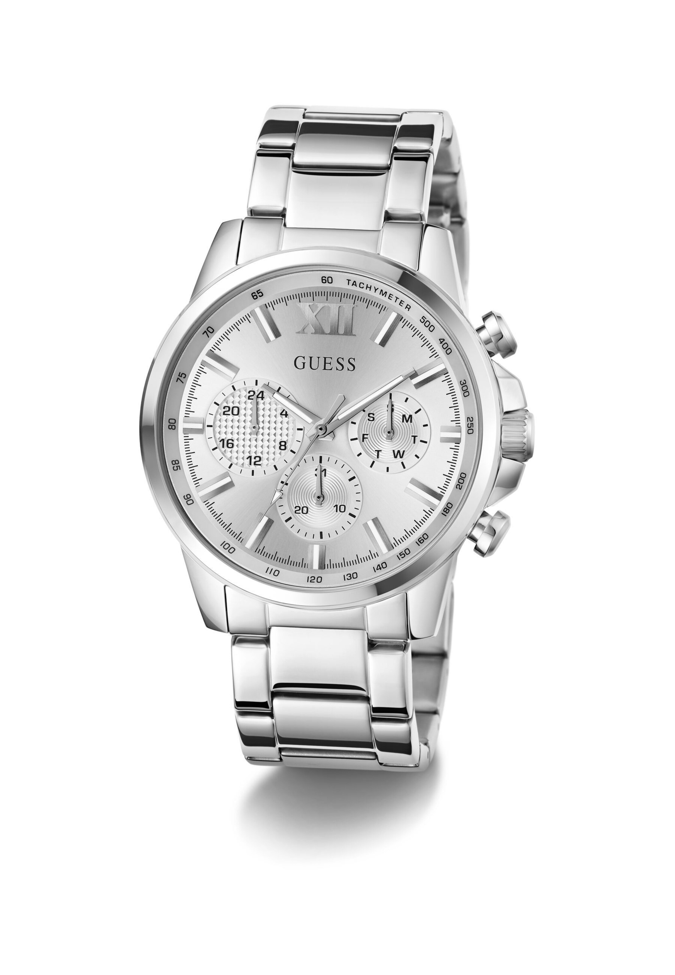 Orologio analogico ' WALKER ' di GUESS in argento