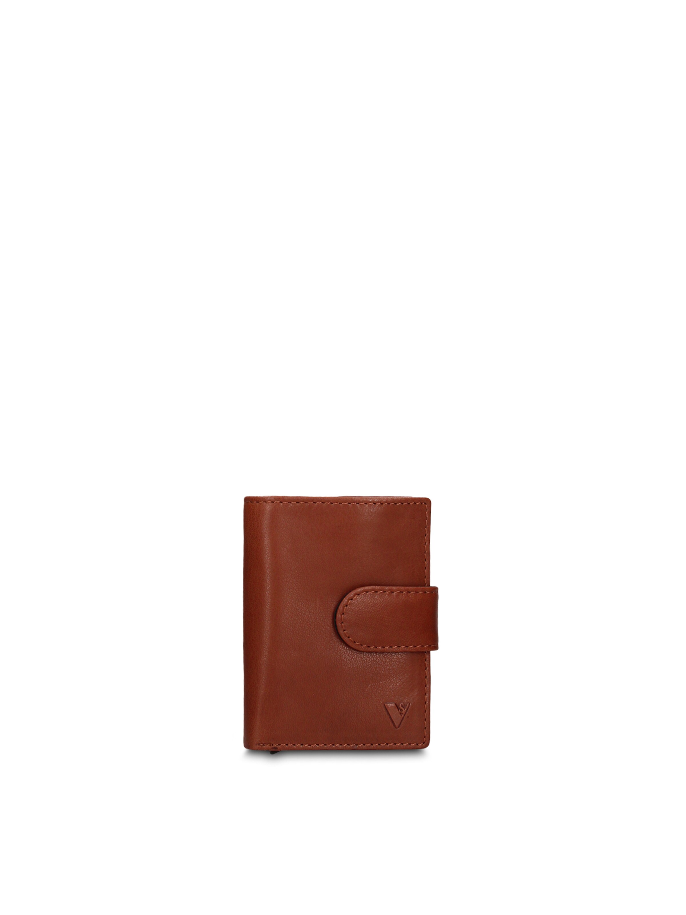 Portamonete di Coveri Collection in marrone: frontale