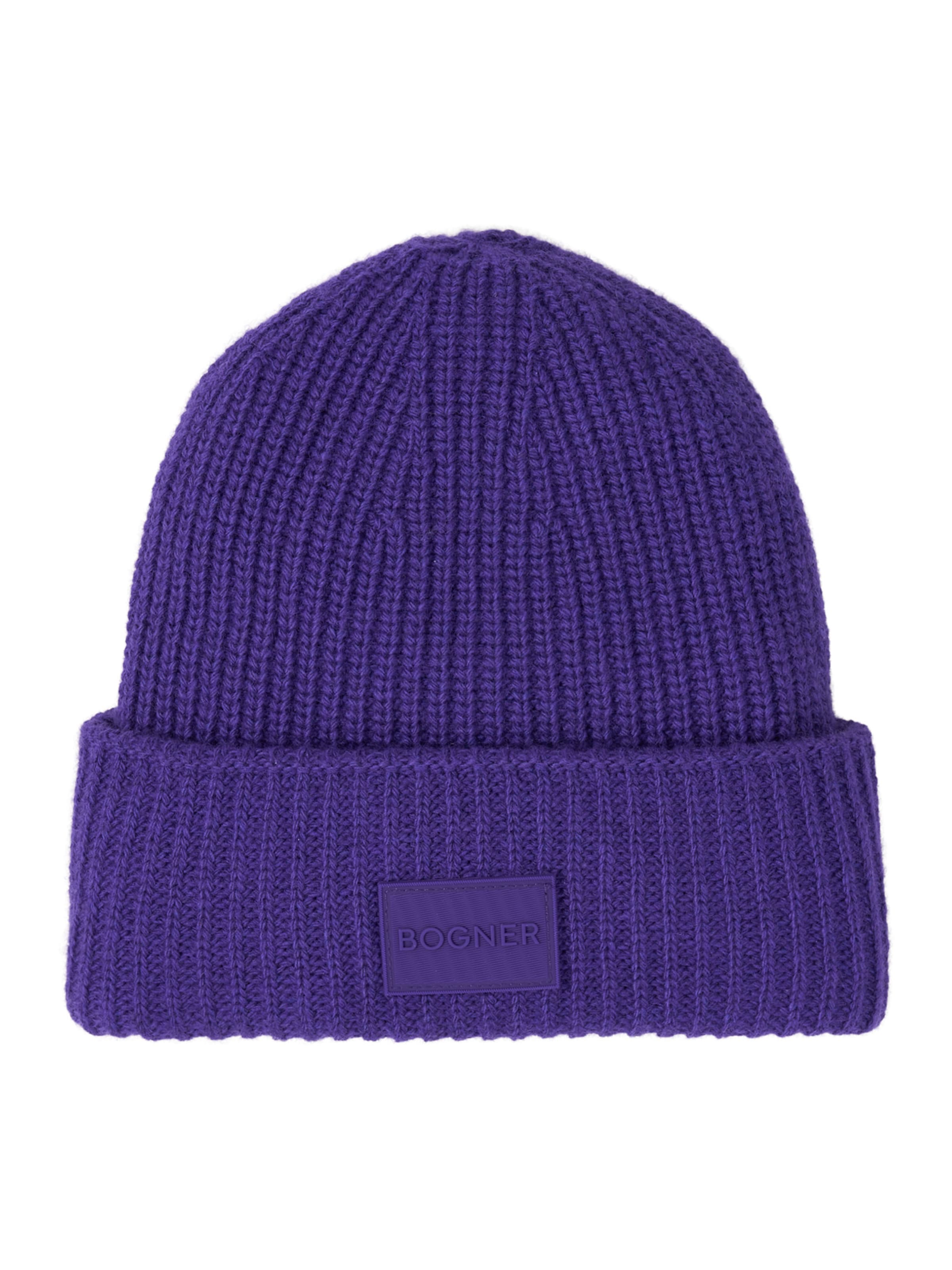 BOGNER Beanie 'Lahrak' in Purple: front