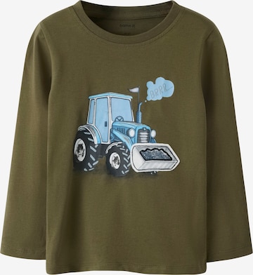 NAME IT Shirt 'NMMRAVN' in Green: front