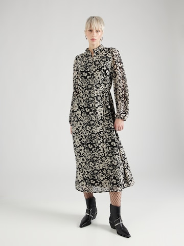 Robe 'JILL' OBJECT en noir : devant