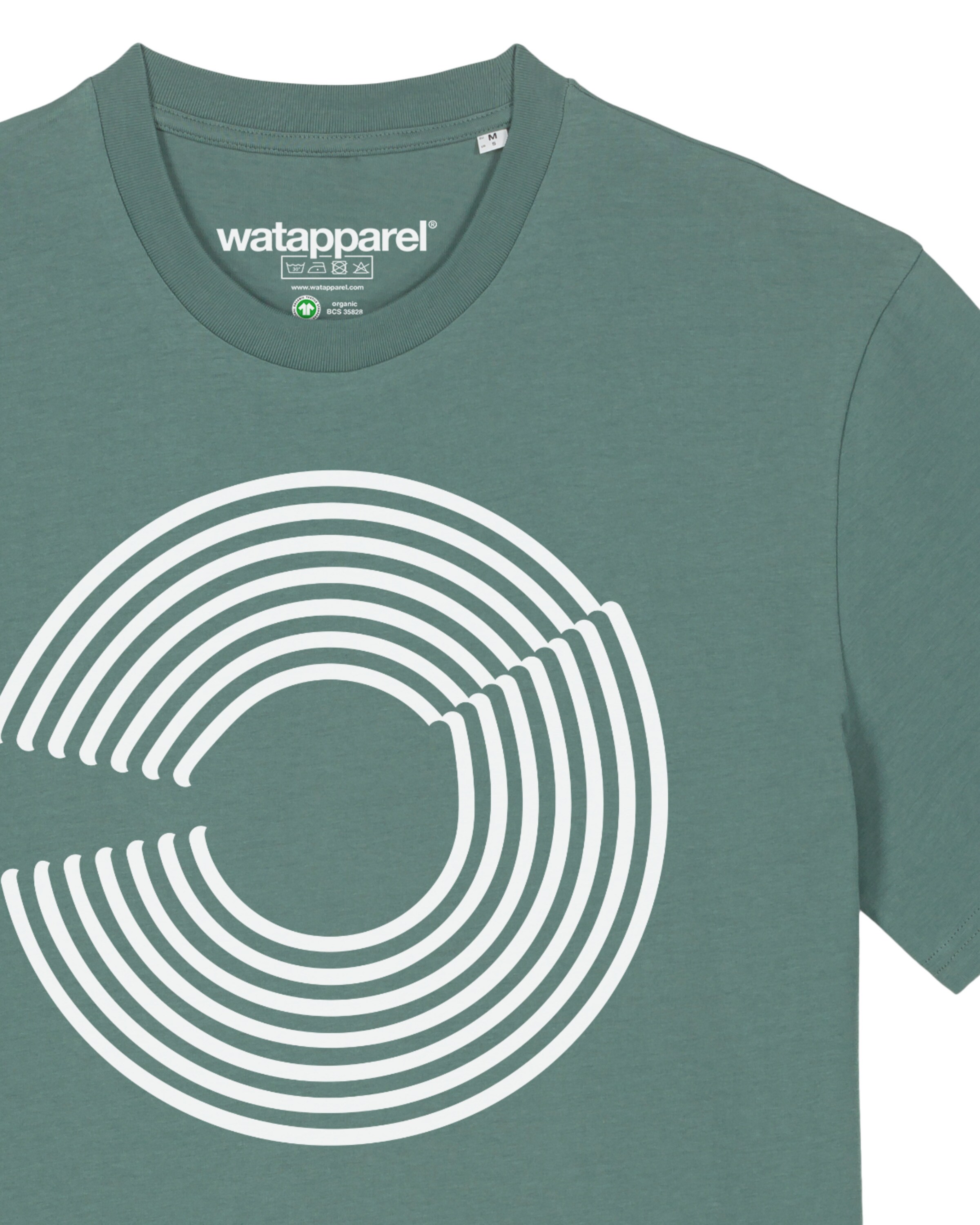 Watapparel Shirt 'Abstract 01' in Grün