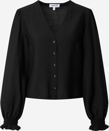 EDITED Blouse 'Marah' in Zwart: voorkant