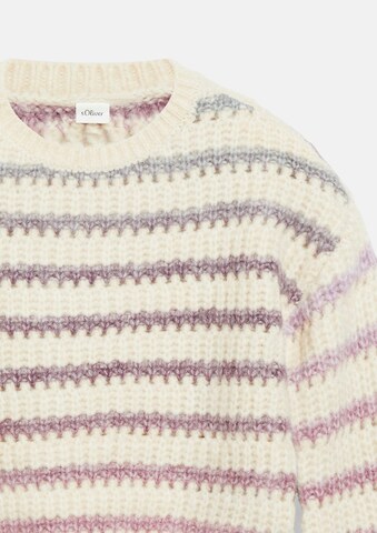 s.Oliver Trui in Beige: voorkant