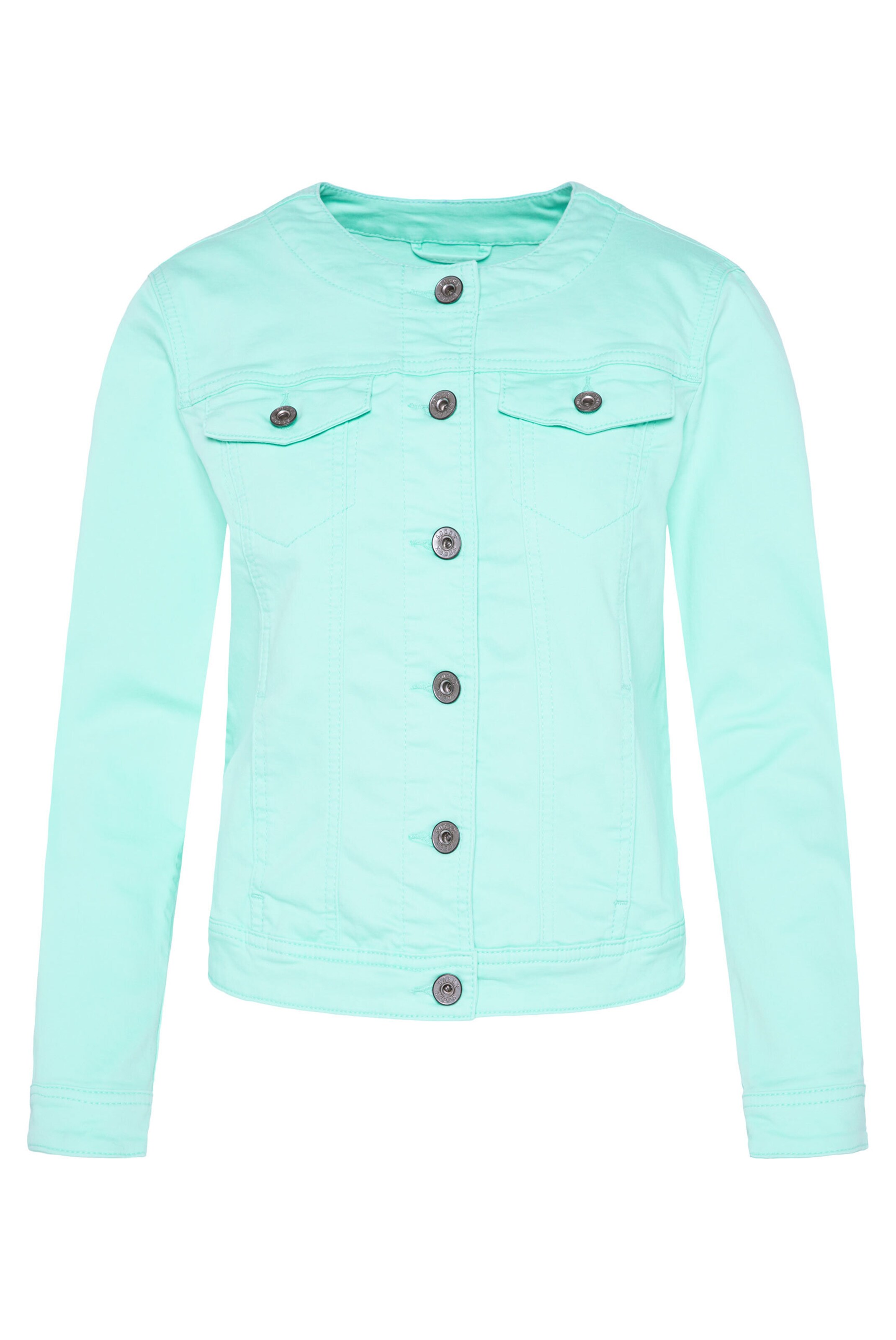 Soccx Between-Season Jacket in Blue: front