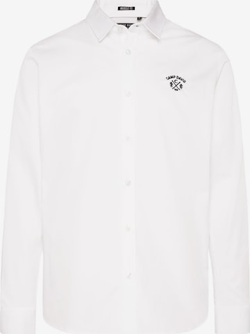 CAMP DAVID Regular fit Button Up Shirt in White: front