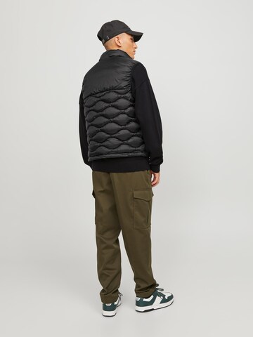 JACK & JONES Vest 'Enoah' i sort