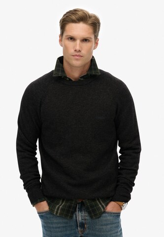 Superdry Trui in Grijs: voorkant