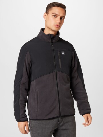 Whistler Funktionsfleecejacke 'Evo' in Grau: Vorderseite