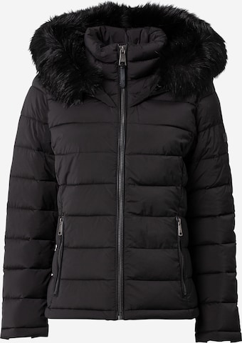 DKNY Winter Jacket in Black: front