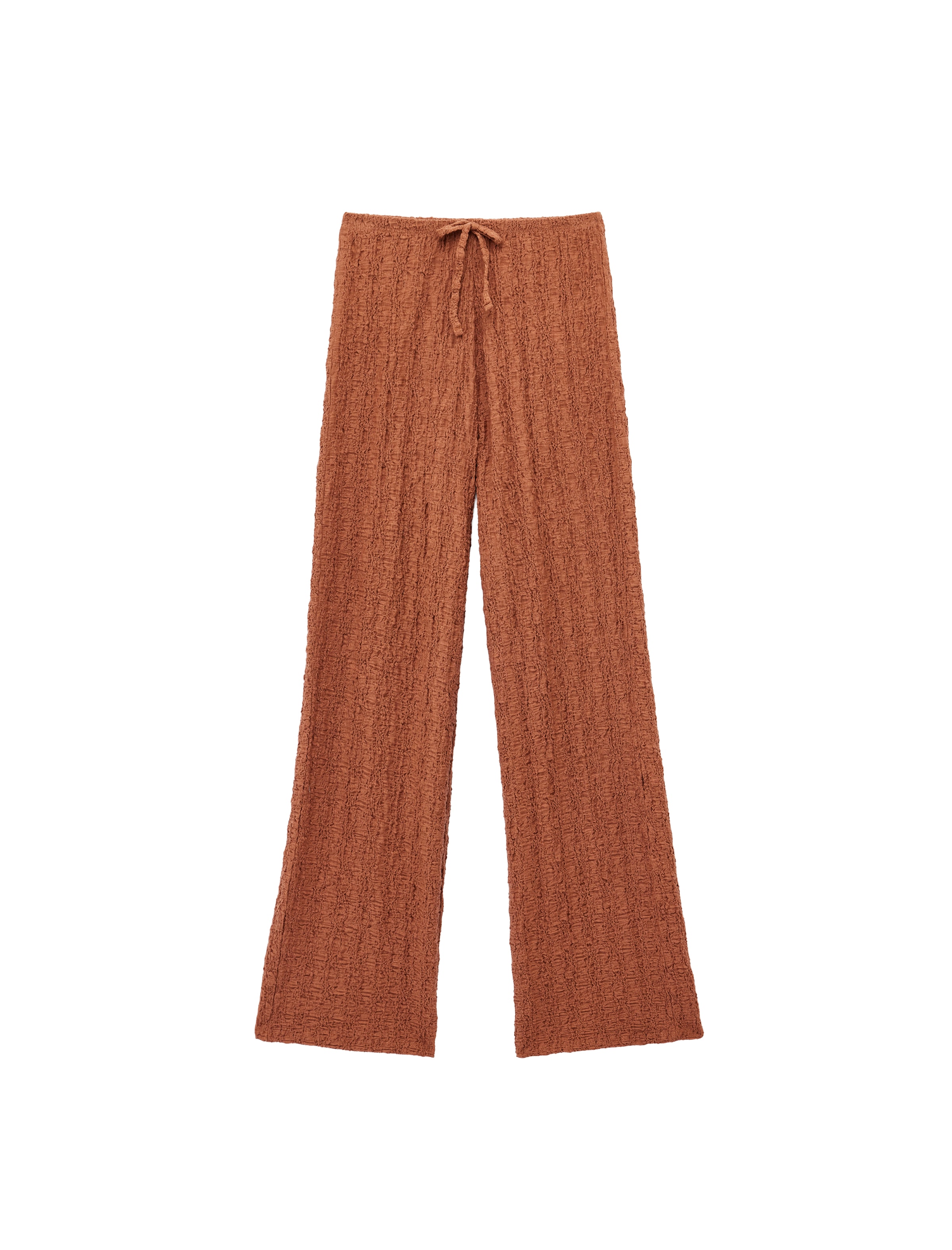 Koton Wide Leg Hose in Braun: Vorderseite