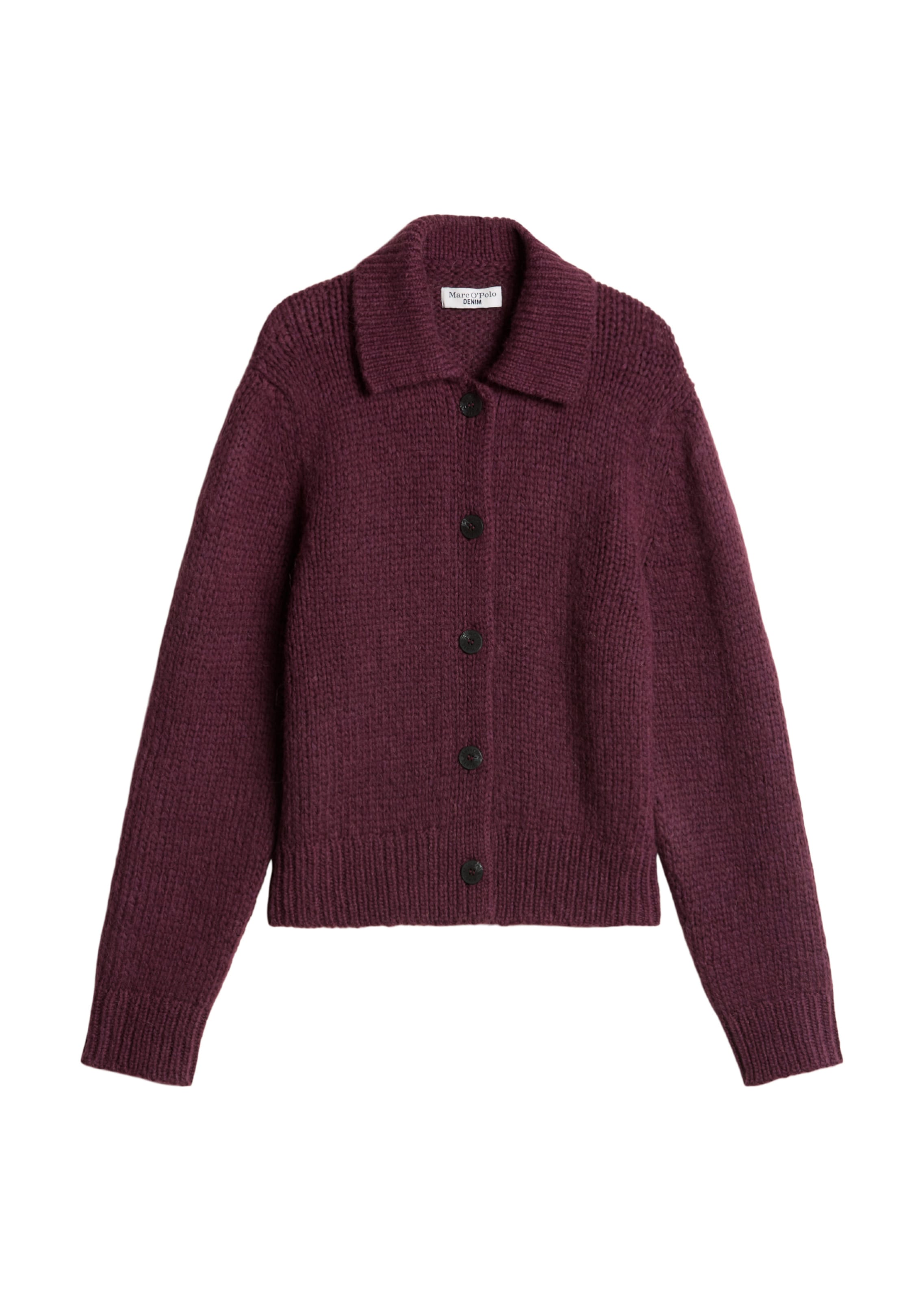Marc O'Polo DENIM Strickjacke in Rot: Vorderseite