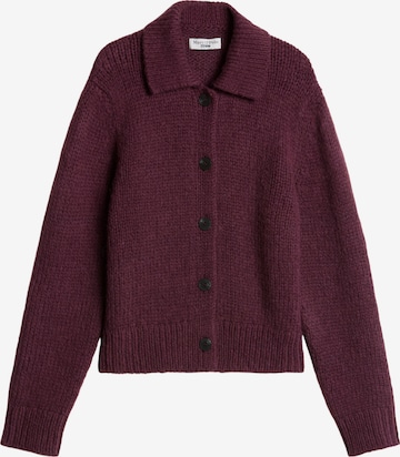 Marc O'Polo DENIM Strickjacke in Rot: Vorderseite