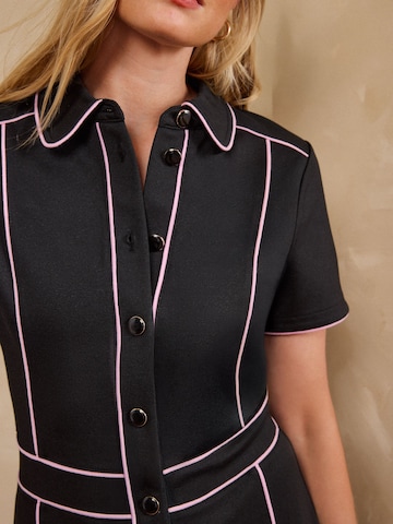 Abito camicia di love & roses in nero