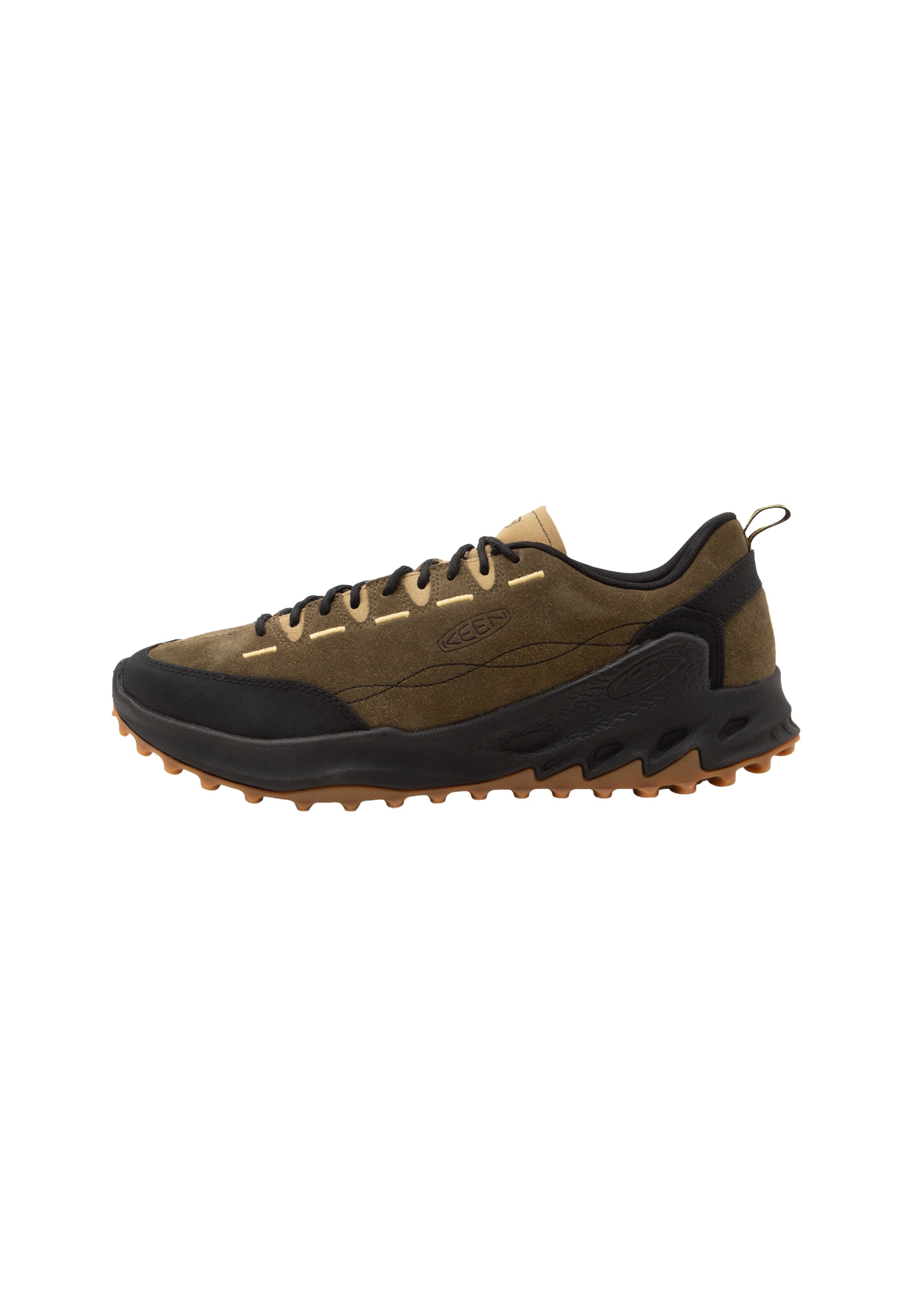 Scarpa bassa 'JASPER ZIONIC' di KEEN in verde: frontale