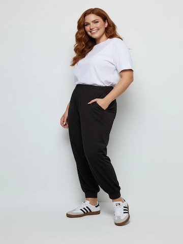 Shape Of You Barrel Pants in Black