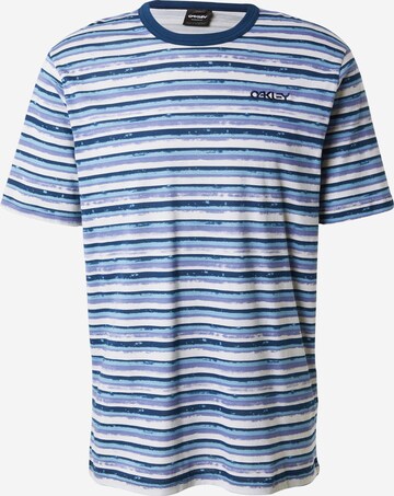 OAKLEY Funkční tričko – modrá: přední strana