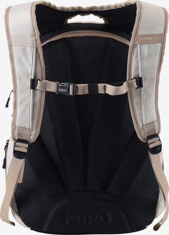 NitroBags Rucksack 'Chase' in Beige