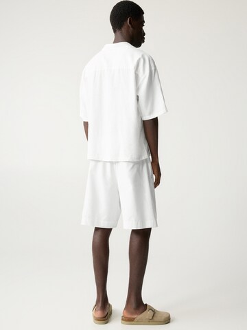 Pull&Bear Loose fit Pants in White